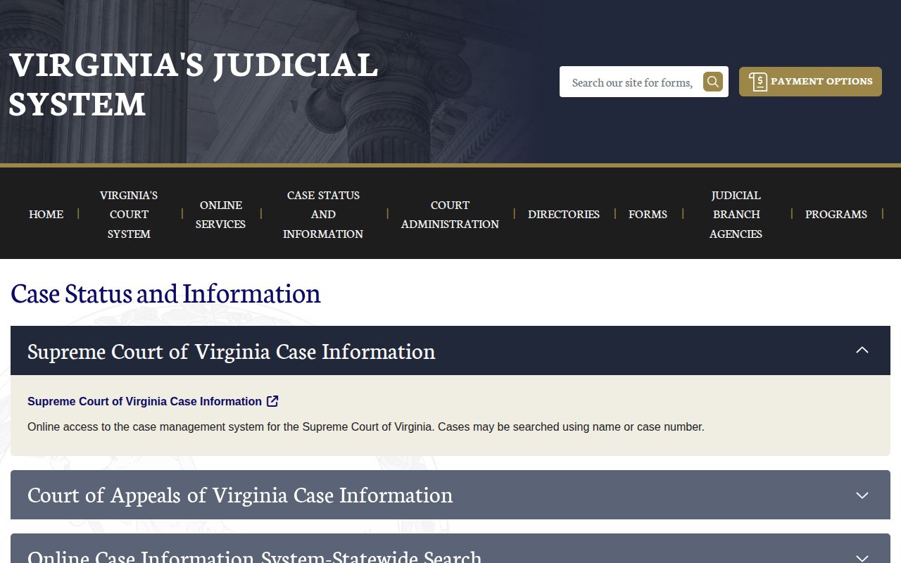 Craig County court release order and disposition search